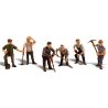 Scenic Accents(R) -- Road Crew pkg(6), O, Woodland Scenics 2761
