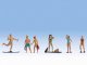 Water Sports -- pkg(6), HO, Noch Gmbh & Co 15854