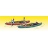 Scenic Accents(R) -- Canoers pkg(6), N, Woodland Scenics 2200