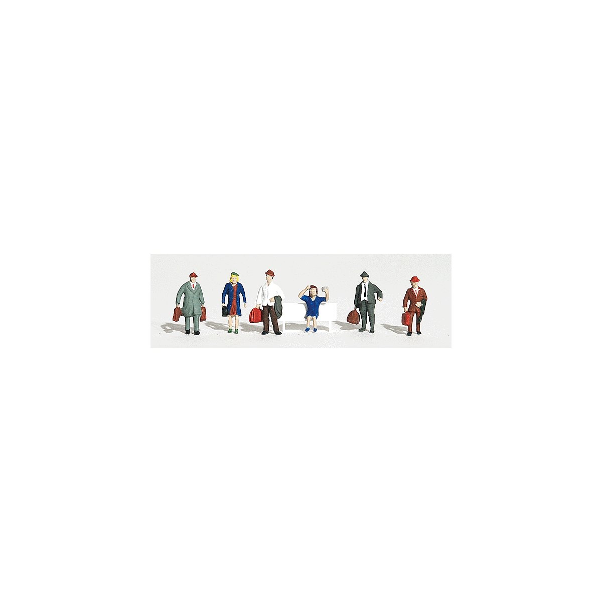 Travelers - Scenic Accents(R) -- pkg(6), HO, Woodland Scenics 1840