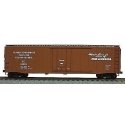 AAR 50′ Riveted-Side Plug-Door Boxcar - Kit -- Illinois Central (Oxide), HO, Accurail Inc 5114