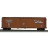 AAR 50′ Riveted-Side Plug-Door Boxcar - Kit -- Illinois Central (Oxide), HO, Accurail Inc 5114