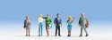 Passers By -- Set 2 pkg(6), HO, NOCH 15520