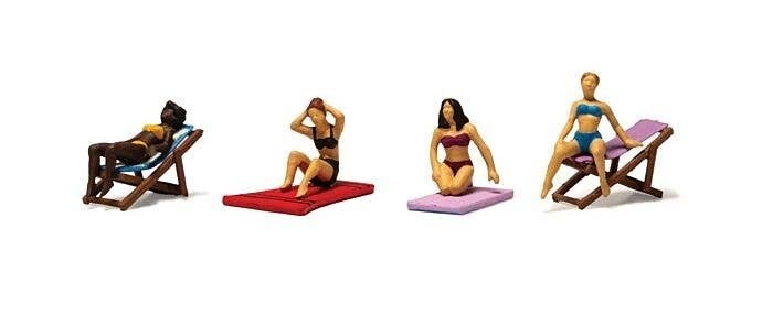 Sun Tanners - Scenic Accents(R) -- pkg(6), N, Woodland Scenics 2220