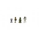 Find Me Figures Scenic Accents(R) -- Science Fiction (Sci-Fi) Figures pkg(4), N, Woodland Scenics 2870