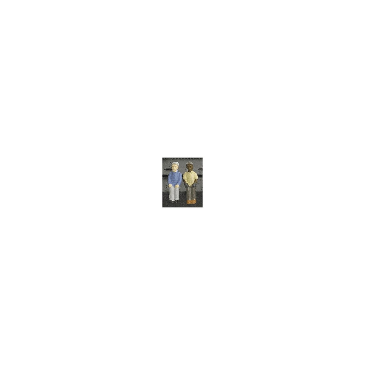 Engineer & Fireman Figure Sets (Press Fit or Glue for All BLI Engines) -- Style A & B pk, HO, Broadway Limited Imports 1004