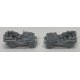 WWII Willys Jeep with Gerry Cans - 3-D Printed Kit -- Unpainted pkg(2), HO, Phoenix Precision Models 31124