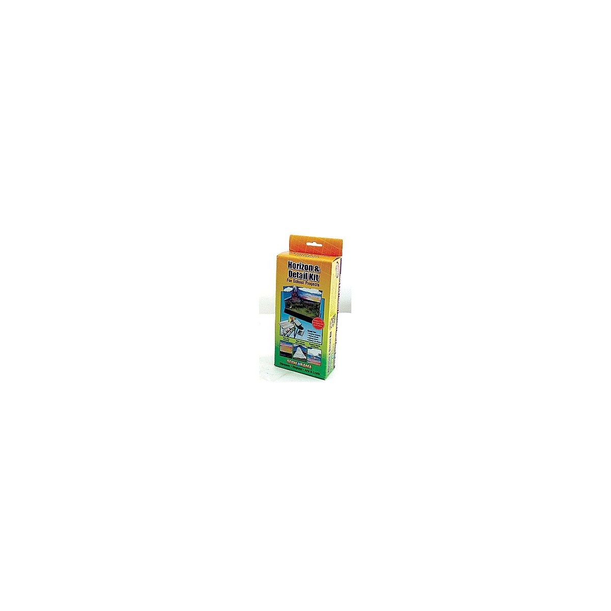 Scene-A-Rama(TM) Diorama Project Accessories -- Horizon & Detail Kit, HO, Woodland Scenics 4132
