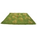 Tear & Plant Meadow Mat - 5-5/8 x 7-7/8′ 21.9 x 20cm -- Summer Meadow, All Scales, Walthers SceneMaster 1127