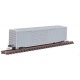 FMC 5077 50′ Double-Door Boxcar w/Offset Doors - Ready to Run -- Undecorated, N, Atlas Model Railroad Co. 50003067