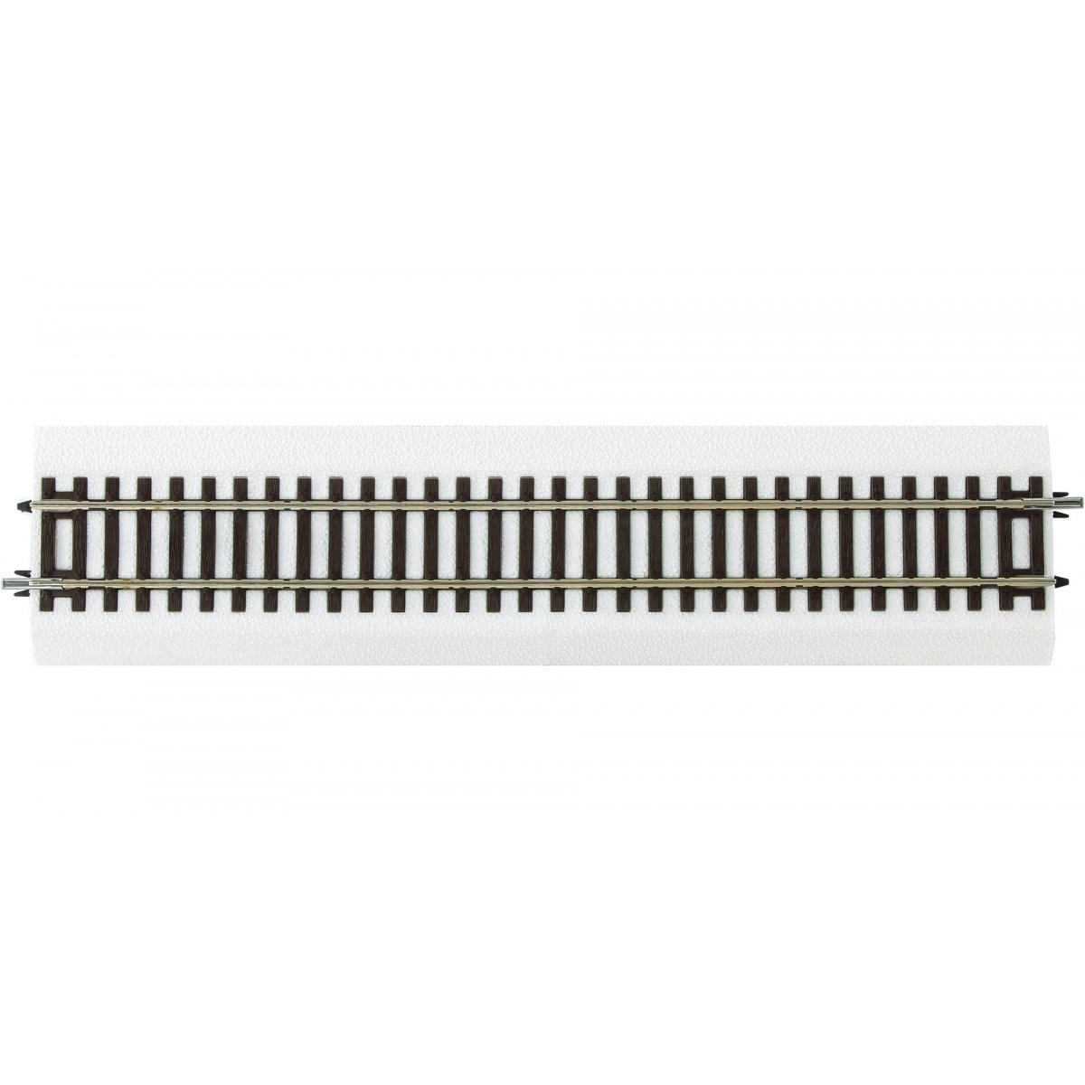 Straight track G1, white bedding, HO, Roco 42500