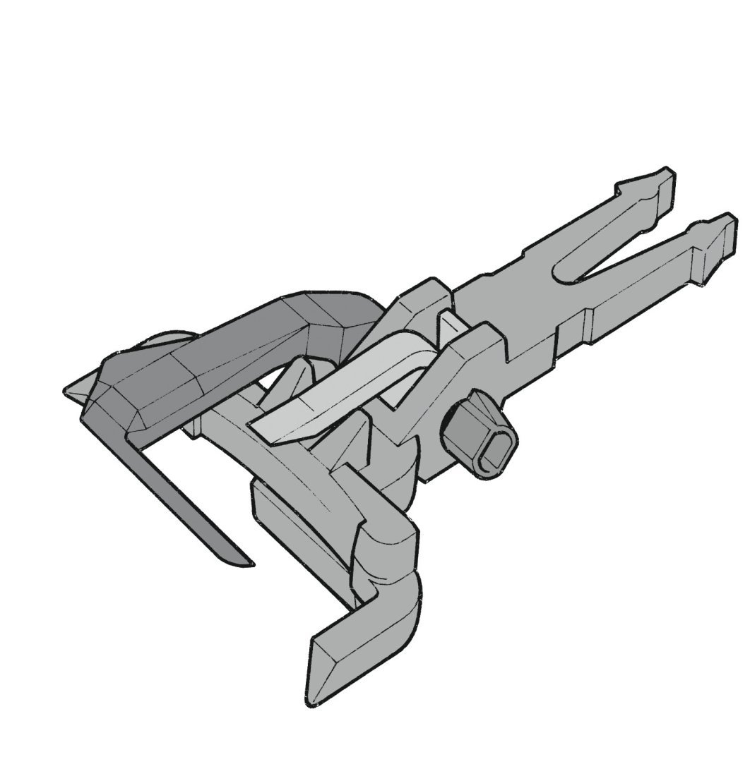 Universal coupling for standard coupler pocket, HO, Roco 40395