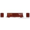 Pacific Car & Foundry B-70-69/71/75 Boxcar - Ready to Run -- Cotton Belt SSW 1 (Boxcar Red, white, yellow), HO, Rapido Trains In