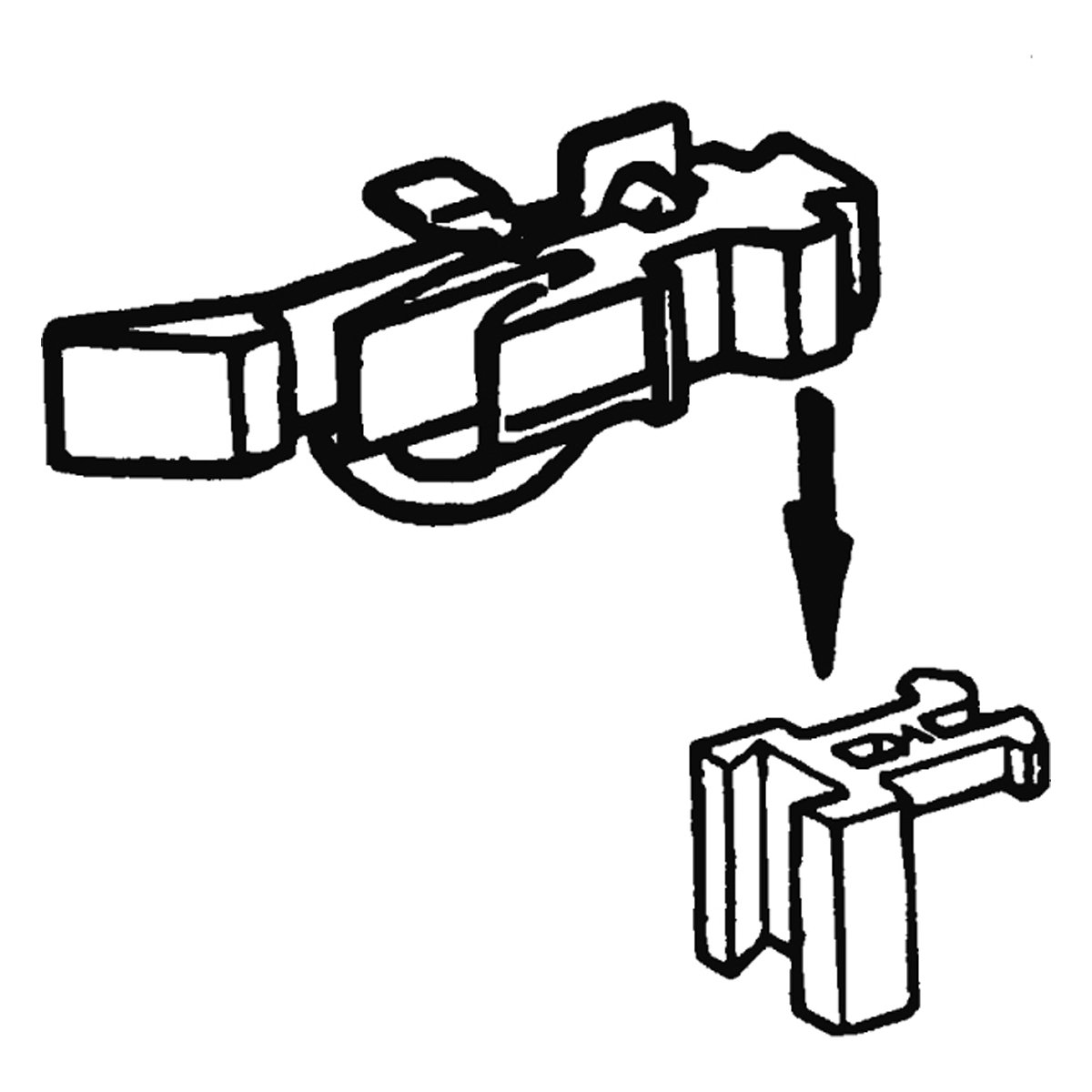 Close coupling heads, height adjustable, HO, Roco 40286