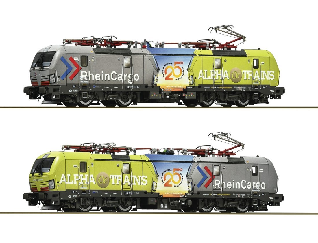 Electric locomotive 7193 101-1, Alpha Trains/Rheincargo, HO, Roco 7510185