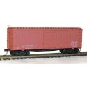 36′ Double-Sheathed Wood Boxcar w/Steel Ends & Fishbelly Underframe - Kit -- Data Only (Oxide), HO, Accurail Inc 1399
