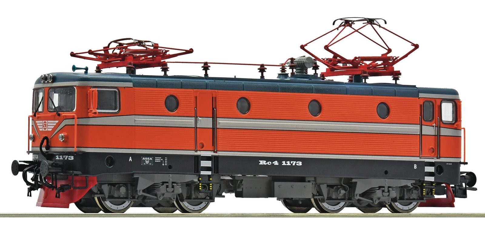 Electric locomotive Rc 4 1173, SJ, HO, Roco 7520183