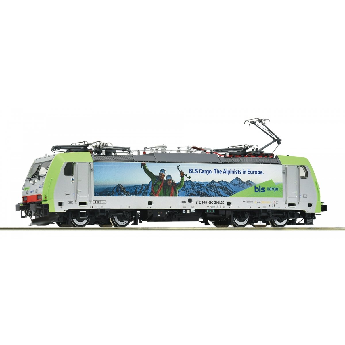 Electric locomotive Re 486 501-0, BLS Cargo, HO, Roco 7520101