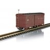 Early 1900s Vintage Wood Boxcar - Ready to Run -- Nevada Central Railroad 204 (Boxcar Red), G, LGB 48676