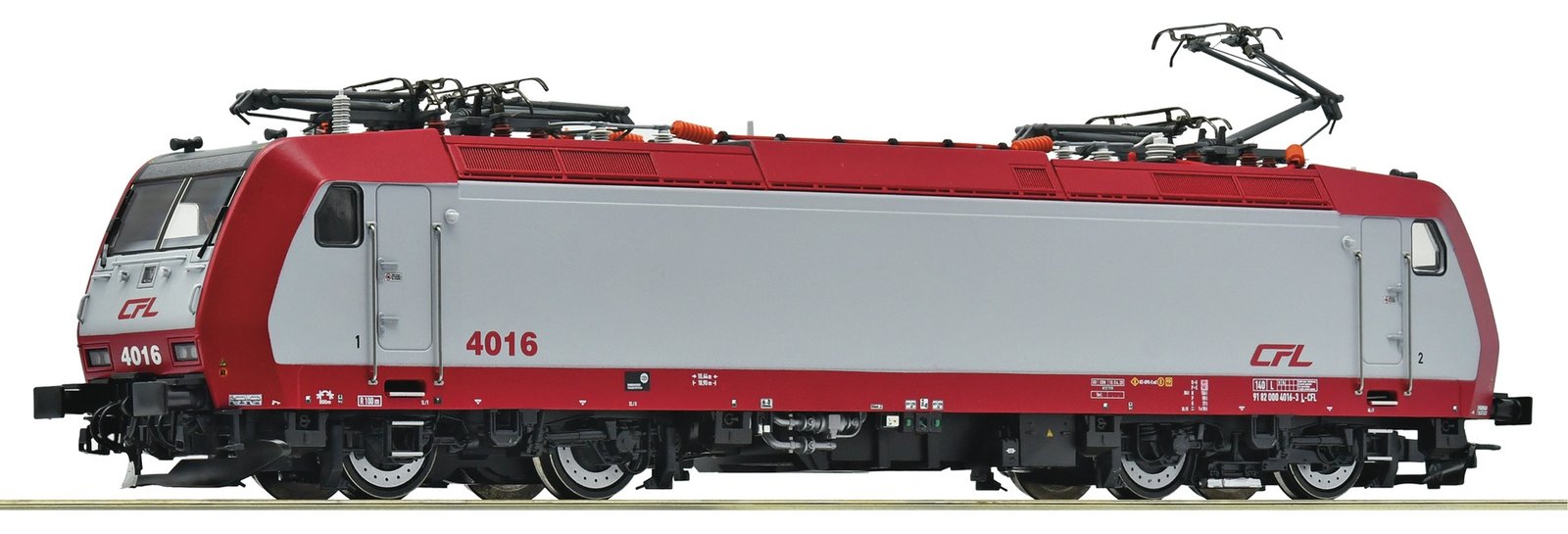 Electric locomotive 4016, CFL, HO, Roco 7520141