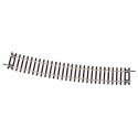 Curved track R9, 15°, HO, Roco 42427