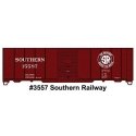 AAR 40′ Single-Door Steel Boxcar - Kit -- Southern Railway 15587 (Boxcar Red, Round SR Logo), HO, Accurail Inc 3557