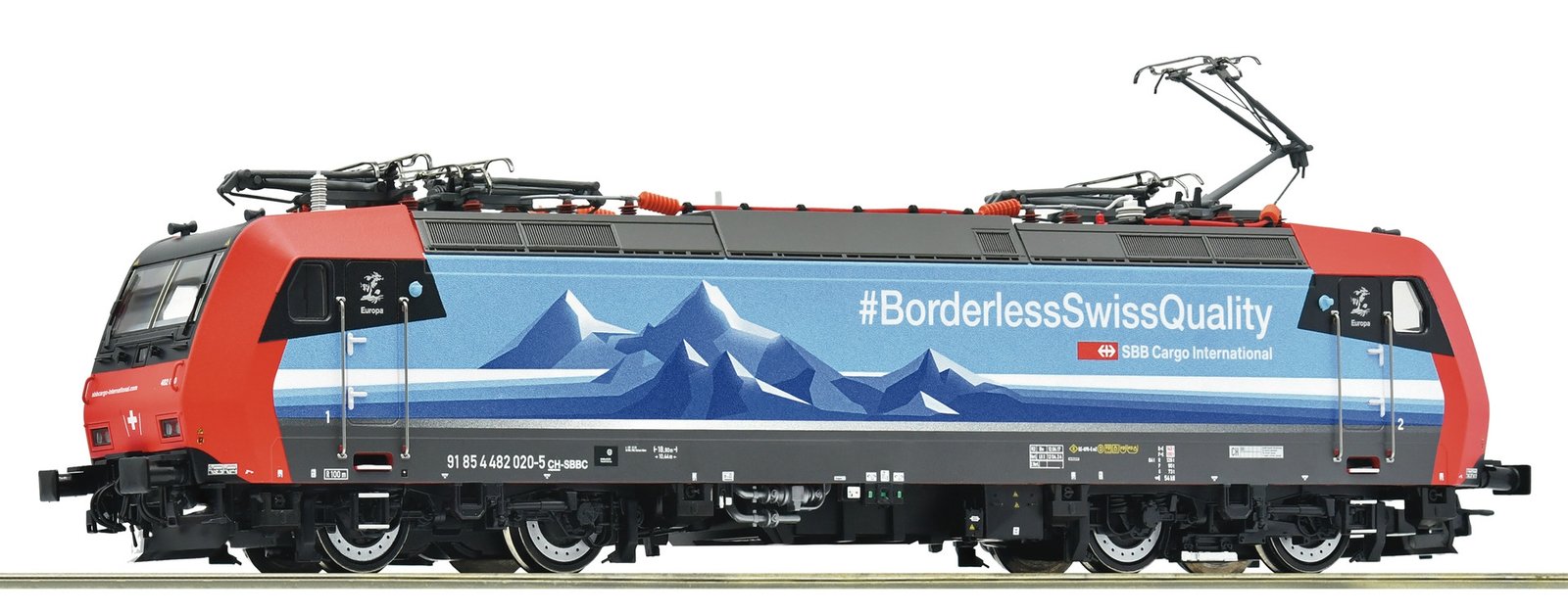 Electric locomotive 482 020-5, SBB Cargo International, HO, Roco 7520169
