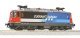 Electric locomotive Re 4/4 II 11181 "Zugkraft Aargau", SBB, HO, Roco 7510123