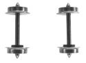 DC NEM standard wheel set, HO, Roco 40194