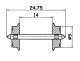 AC wheel set, HO, Roco 40195