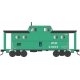 PRR Class N5C Steel Cabin Car (Caboose) - Ready to Run -- Penn Central 23004 (1968, Jade Green, white, black), HO, Bowser Manufa