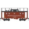 PRR Class N5C Steel Cabin Car (Caboose) - Ready to Run -- Pennsylvania Railroad 478016 (Trainphone, Pitt Region ′55, Shadow Ke