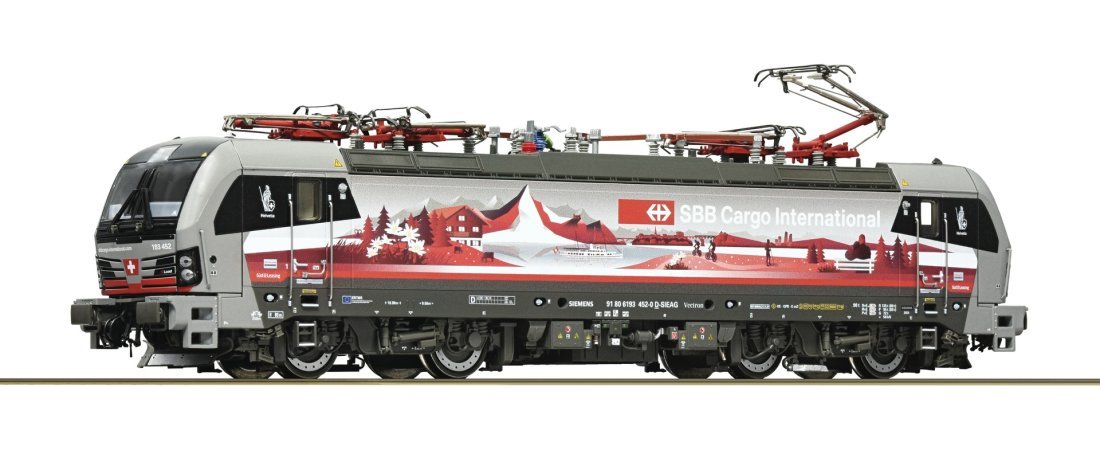 Electric locomotive 193 452-0 "Schweizpiercer", SBB Cargo International, HO, Roco 7520073