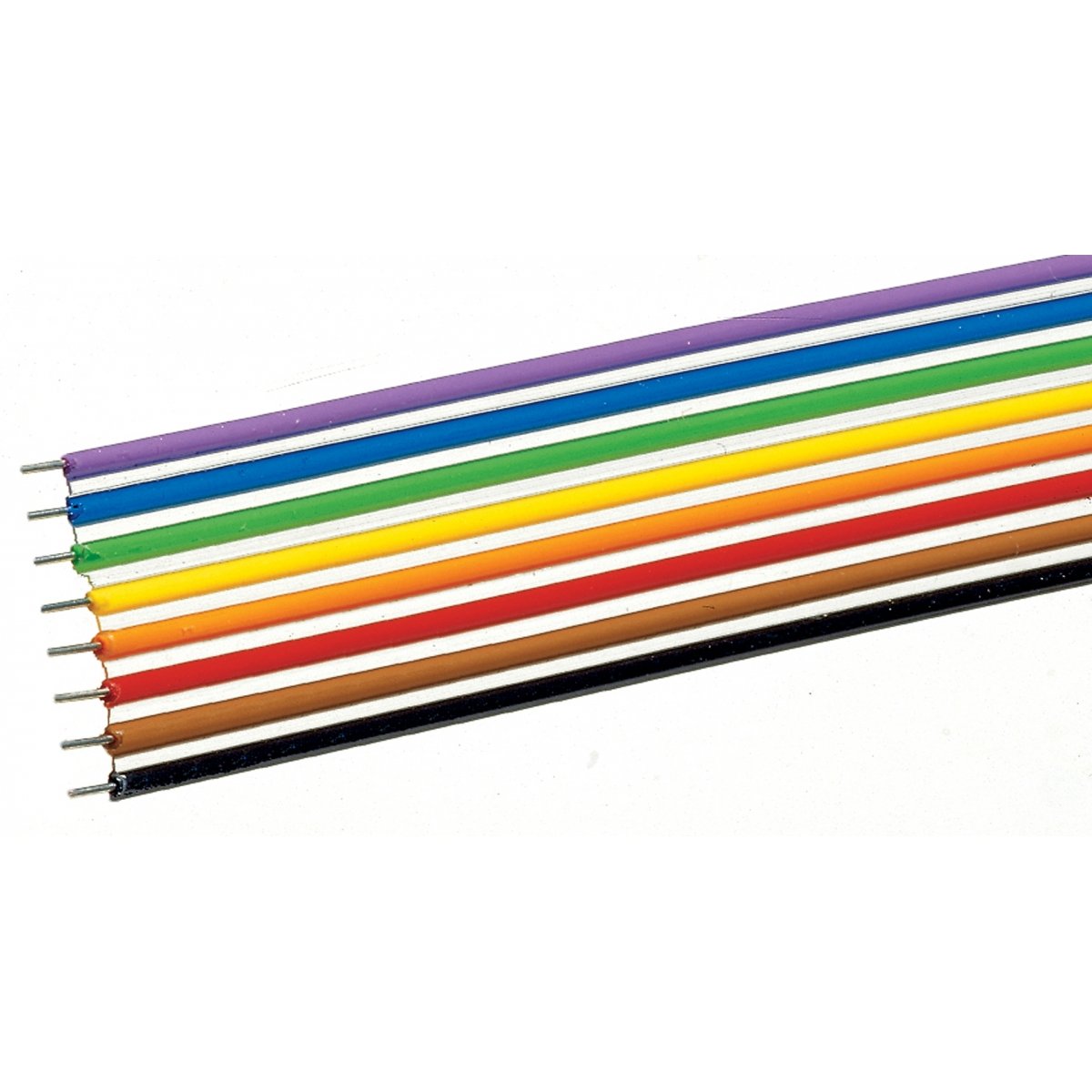 8-pole flat ribbon cable, Spurneutral, Roco 10628
