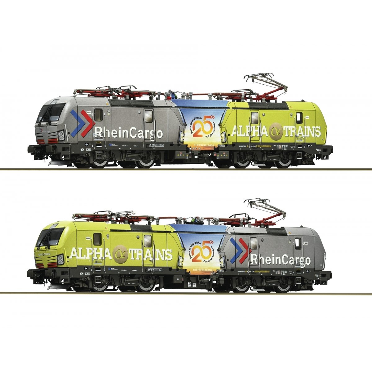 Electric locomotive 7193 101-1, Alpha Trains/Rheincargo, HO, Roco 7520185