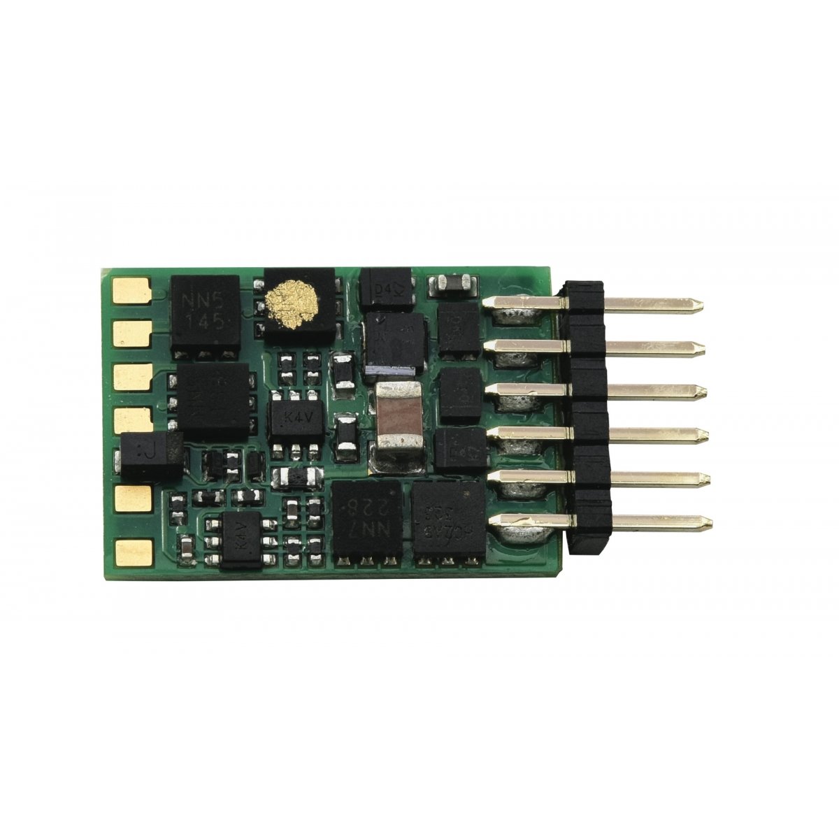 6-pin decoder, straight pins (MX617N), Spurneutral, Roco 685305