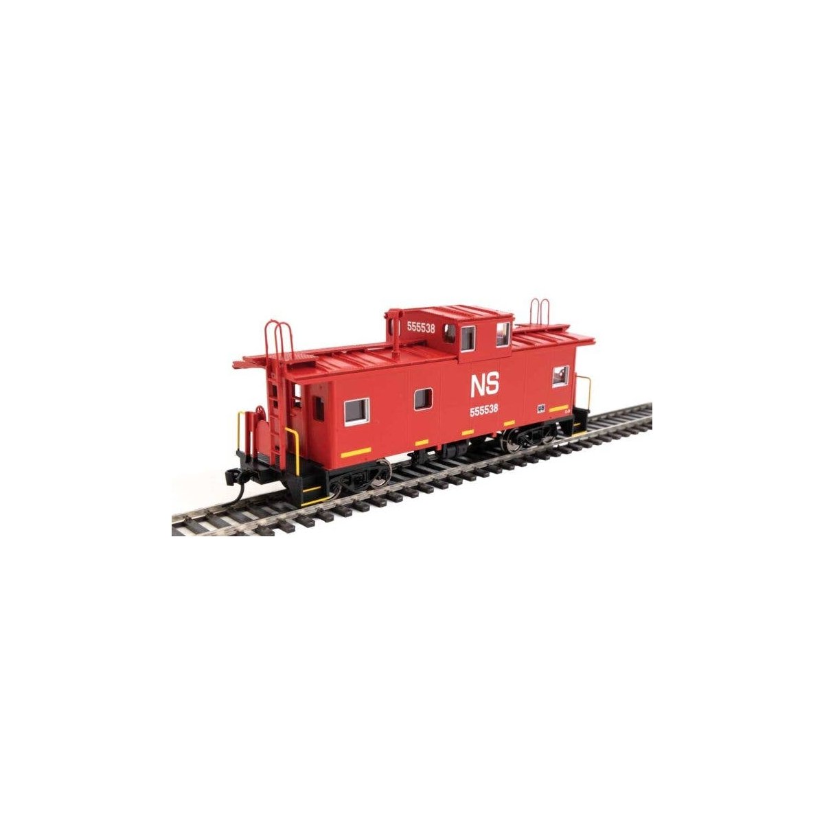 International Wide-Vision Caboose - Ready to Run -- Norfolk Southern 555538, HO, WalthersMainline 8775