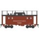 PRR Class N5C Steel Cabin Car (Caboose) - Ready to Run -- Pennsylvania Railroad 477994 (Trainphone, Early Eastern 1945, Tuscan,