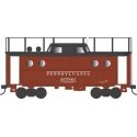 PRR Class N5C Steel Cabin Car (Caboose) - Ready to Run -- Pennsylvania Railroad 477994 (Trainphone, Early Eastern 1945, Tuscan,