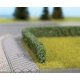 Tall Hedges -- Dark Green 19-5/8 x 3/8 x 5/8′ 50 x 1 x 1.5cm, HO, Walthers SceneMaster 1303