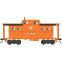 PRR Class N5C Steel Cabin Car (Caboose) - Ready to Run -- Pennsylvania Railroad 477906 (Rpkd 11-65, Focal Orange, yellow, black)