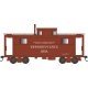 PRR Class N5 Steel Cabin Car (Caboose) - Ready to Run -- Pennsylvania Railroad 4999 (Early REA, Blt. 8-18 Rpkd 8-39, Tuscan), HO