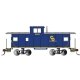 36` Wide-Vision Caboose - Ready to Run - Silver Series(R) -- Chesapeake & Ohio 3260 (blue, yellow `C&O For Progress` Logo), HO, 