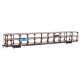 89′ Flatcar w/Tri-Level Open Auto Rack - Ready to Run -- Great Northern Rack Trailer-Train Flatc, HO, WalthersMainline 8212
