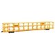 89′ Flatcar w/Tri-Level Open Auto Rack - Ready to Run -- St. Louis - San Francisco Rack Trailer-, HO, WalthersMainline 8219