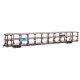 89′ Flatcar w/Tri-Level Open Auto Rack - Ready to Run -- Great Northern Rack Trailer-Train Flatc, HO, WalthersMainline 8209