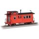 Wood Side-Door Caboose - Ready to Run - Spectrum(R) -- Painted, Unlettered (red), On30, Bachmann Industries 26703