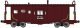 International Car Half-Bay Window Caboose - Ready to Run -- New York Central 20203 (oxide red, system logo), N, Bluford Shops 40