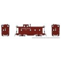 SP Class C-40-3 Steel Caboose with Roofwalk - Ready to Run -- Southern Pacific 1183 (1946, Boxcar Red, Serif Underline Lettering
