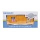40′ Steel Hi-Cube, Sliding-Door Boxcar - Ready-to-Run -- Union Pacific 518126 (Armour Yellow, HO, Bachmann Industries 18205